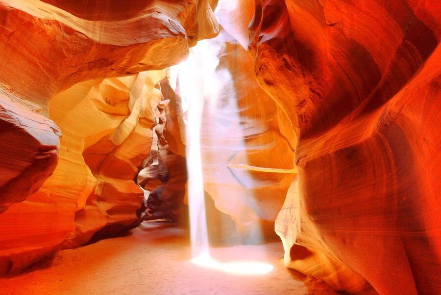Page: Upper Antelope Canyon Prime Time Entry & Navajo Guide. - What to bring, and what must stay behind
