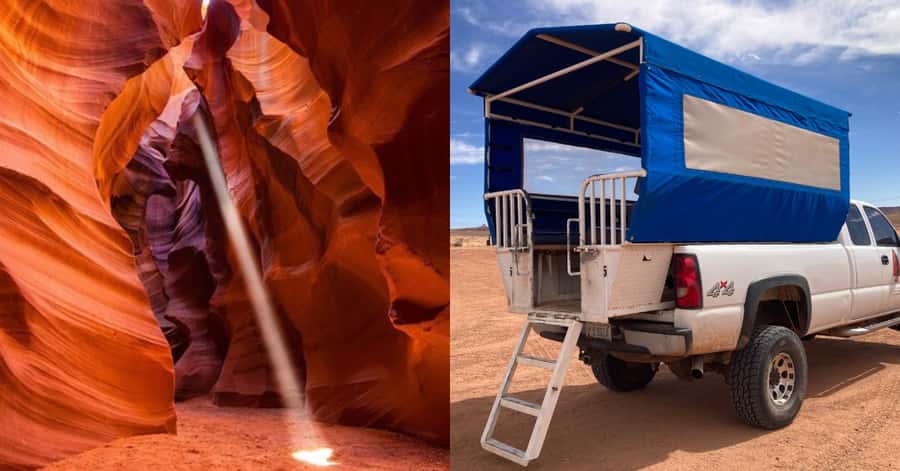 Page: Upper Antelope Canyon Walking Tour with Local Guide - Checking in at TSE Bighanilini Tours