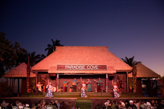 Paradise Cove Luau - The imu ceremony and Royal Court Procession
