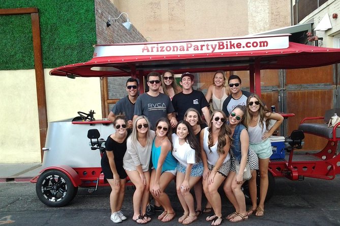 Party Bike Private Party Up To 14 People in Old Town Scottsdale - Starting at Arizona Party Bike Headquarters