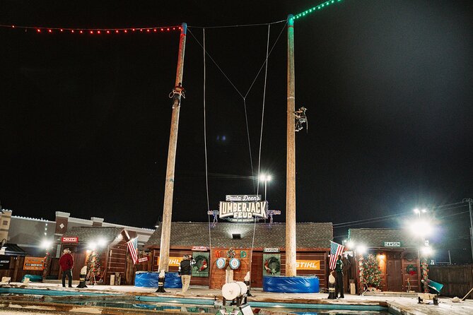 Paula Deen's Lumberjack Feud Supper Show- ALL U CAN EAT - What the Lumberjack Feud Actually Is