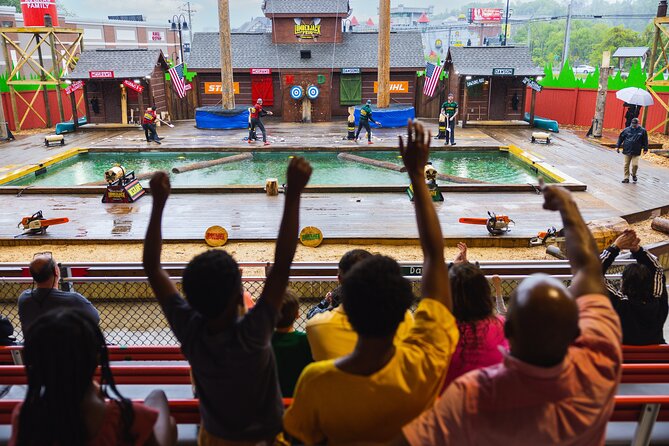 Paula Deen's Lumberjack Feud Supper Show- ALL U CAN EAT - The Adventure Park Adds Value, But Check What Is Open