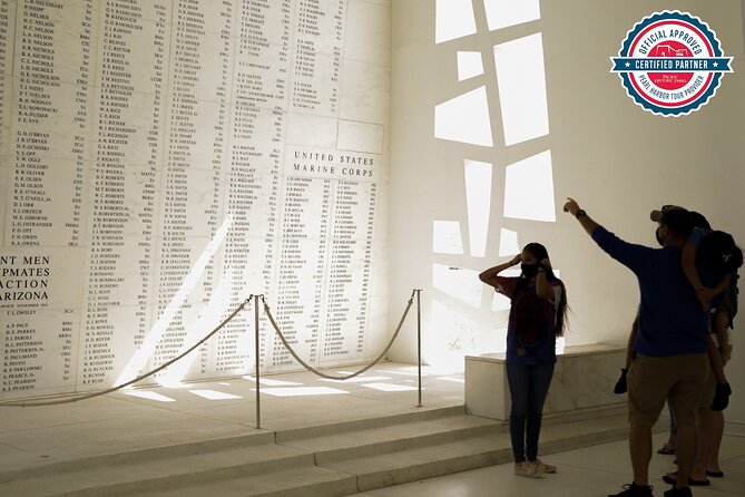 Pearl Harbor Remembered Tour - The USS Oklahoma Memorial and the military setting