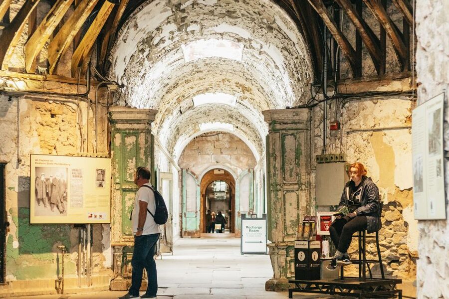 Philadelphia: Eastern State Penitentiary Admission - Art installations and exhibits keep the visit from feeling repetitive