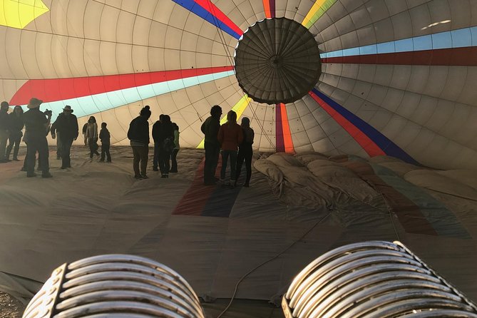Phoenix area Hot Air Balloon Ride on the Largest Balloon in USA - The oversized wicker basket and the 45-minute flight