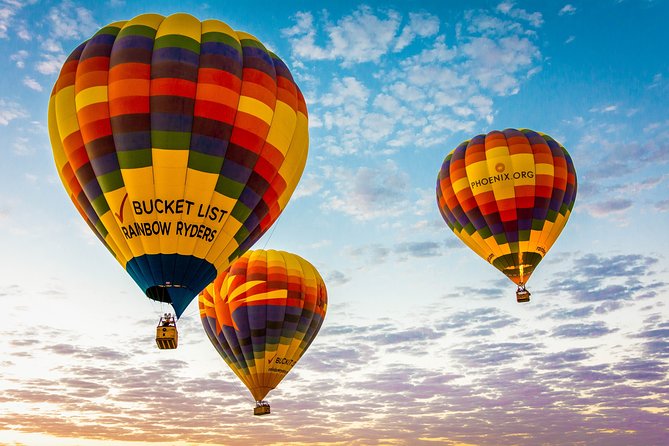 Phoenix Hot Air Balloon Ride at Sunrise - Meeting in Glendale before the desert flight