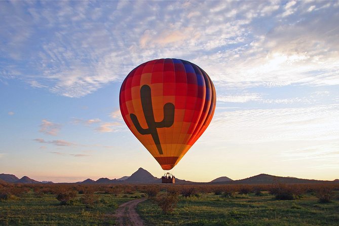 Phoenix Morning Hot Air Balloon Ride with Bubbly + Breakfast - Before Sunrise at Deer Valley Airport