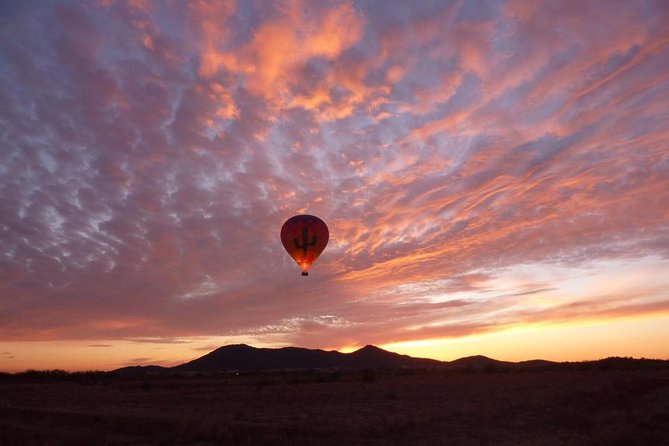 Phoenix Morning Hot Air Balloon Ride with Bubbly + Breakfast - Hotel Pickup or Driving Yourself