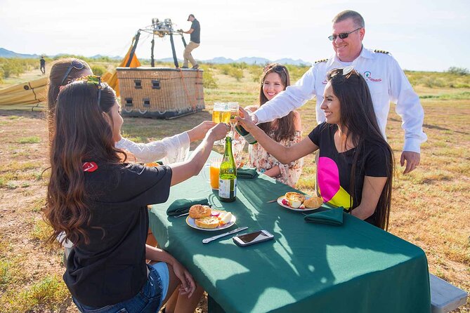 Phoenix Morning Hot Air Balloon Ride with Bubbly + Breakfast - Is $260.51 a Fair Price?
