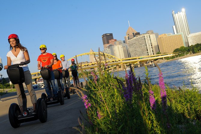 Pittsburgh Segway Tour - Getting comfortable during the Segway lesson
