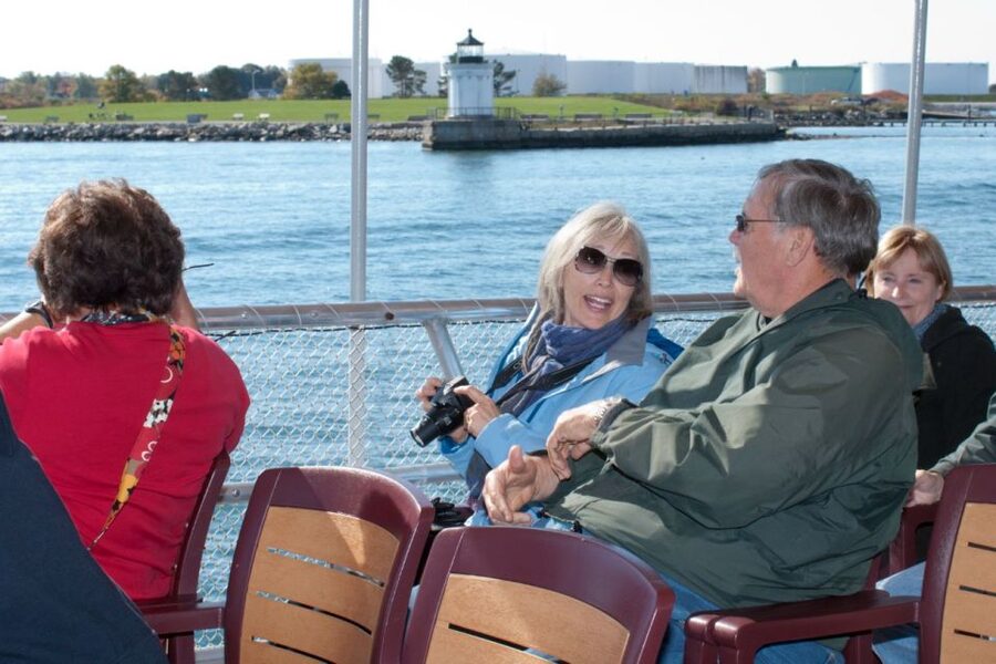 Portland: Best of Maine Lighthouse Scenic Cruise - The inner harbor and Portland’s working waterfront