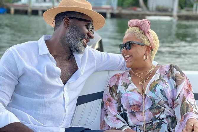 Private Boat Ride in Miami with Experienced Captain and Champagne - Star Island, Fisher Island, and the view from the bay