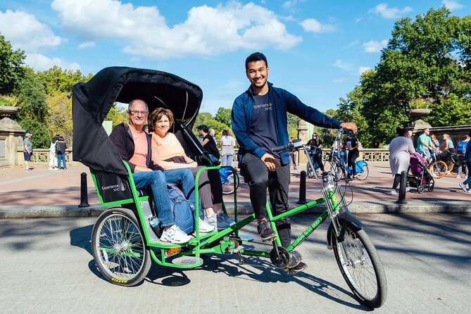 Private Central Park Pedicab Tour - The southern park sights, from the Carousel to Umpire Rock