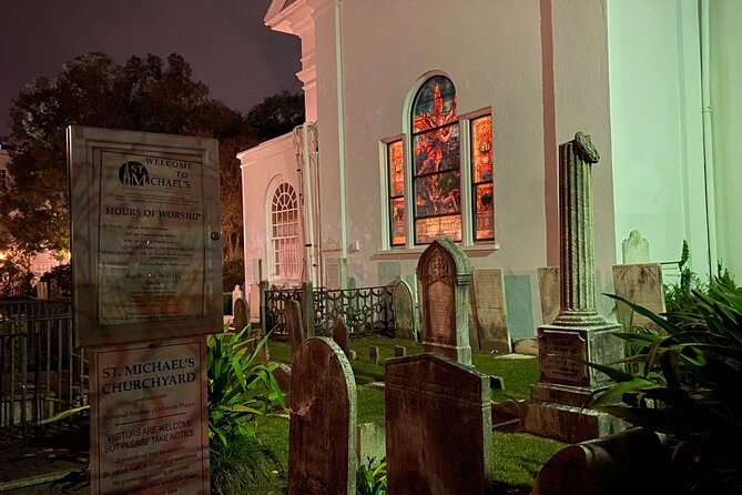Real Hauntings of Charleston! (Small Group Ghost Tour) - Churchyards where history feels close