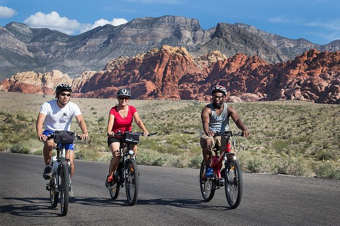 Red Rock Canyon eBike Half-Day Tour - Learning to handle the electric bikes