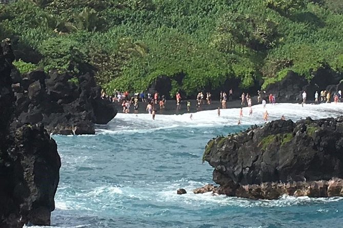 Road to Hana: Full-Day Scenic Drive with Blacksand & Waterfalls - Waiʻānapanapa State Park and the black sand coast
