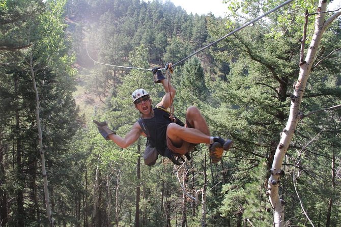 Rocky Mountain 6-Zipline Adventure on CO Longest and Fastest! - Morning or afternoon, rain or shine