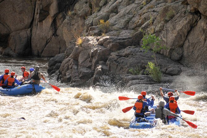 Royal Gorge Half Day Rafting in Cañon City (Free Wetsuit Use) - Getting ready for cold, wet conditions