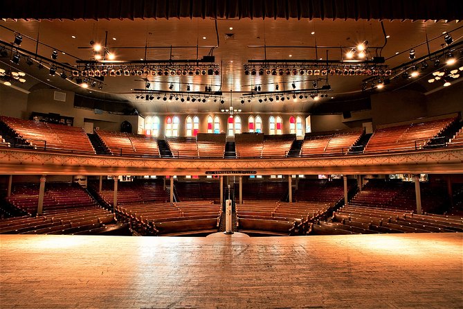 Ryman Auditorium Self-Guided Tour with Souvenir Photo Onstage - Soul of Nashville sets the tone