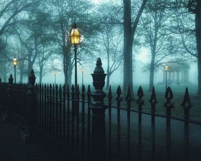 Salem Night Tour: Haunt and History Guided Night Tour - Old Town Hall and Essex Street Pedestrian Mall