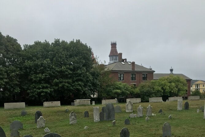 Salem's Best Ghost Tour - The Witch Trials Memorial sets the tone