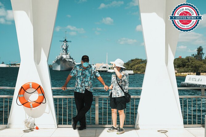 Salute to Pearl Harbor Including USS Arizona - Waikiki pickup keeps the morning simple