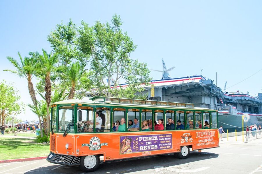 San Diego: Hop-on Hop-off Narrated Trolley Tour - Gaslamp Quarter brings Victorian San Diego into view