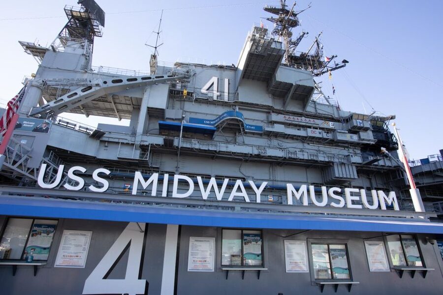 San Diego: USS Midway Museum Entry Ticket - Getting your bearings on a very large ship