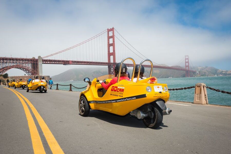 San Francisco: 3-Hour Early Bird GoCar Tour - Fisherman’s Wharf to Crissy Field