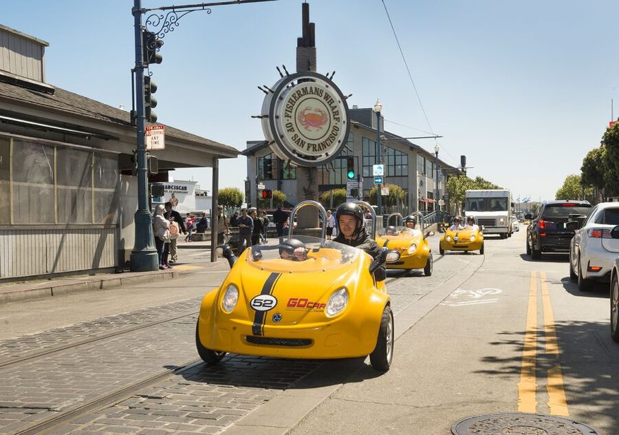 San Francisco: 3-Hour Early Bird GoCar Tour - Ocean Beach and the Presidio
