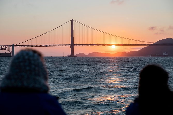 San Francisco Bay Sunset Catamaran Cruise - Alcatraz from the Water