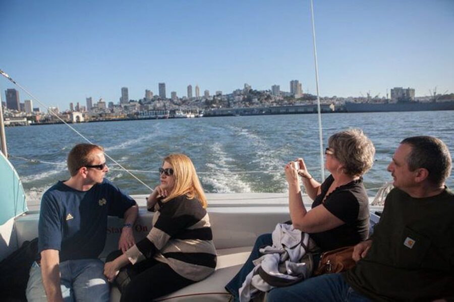 San Francisco: Golden Gate Bridge Catamaran Cruise - Snacks, drinks, and what to bring