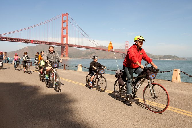 San Francisco Golden Gate To Sausalito Bike Tour - Starting near Fisherman’s Wharf and Aquatic Park