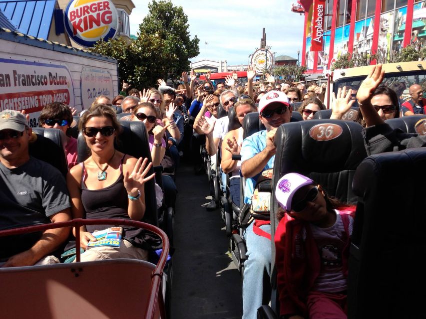 San Francisco: Hop-On Hop-Off Deluxe Bus Tour with 20 Stops - Key points to know before you board