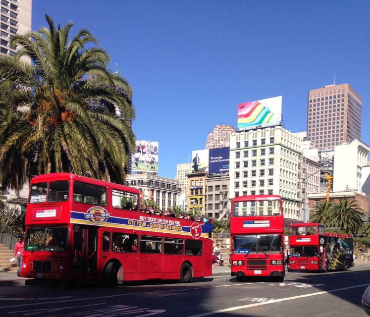 San Francisco: Hop-On Hop-Off Deluxe Bus Tour with 20 Stops - Stops 8 through 12: Ghirardelli, the bridge, and Lombard Street