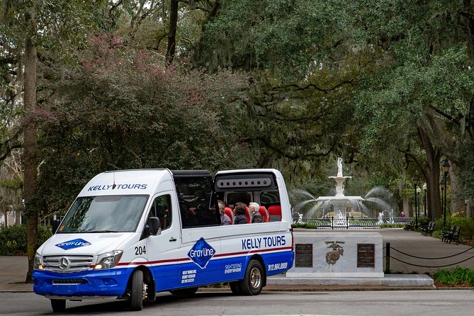 Savannah Open Top Panoramic City Tour with Live Narration - The Main Risk: A Vehicle Change or Cancellation
