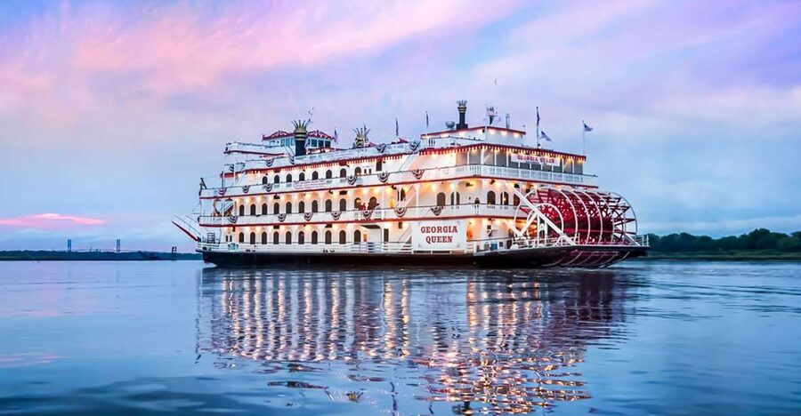 Savannah: Riverboat Sunset Cruise - Meeting the boat along Savannah’s riverfront