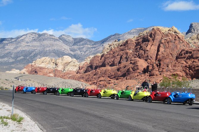 Scooter Car Tour of Red Rock Canyon with Transport from Las Vegas - Following the 13-Mile Scenic Loop