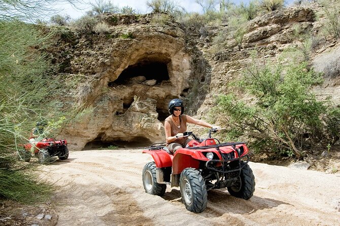Scottsdale & Phoenix 2 Hour Desert Guided ATV Tour - Helmets, goggles, photos, water, and snacks