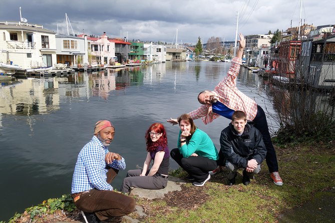 Seattle City Tour - Lake Union and the floating-home photo stop