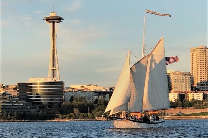 Seattle Sailing Harbor Tour - The Space Needle photo opportunity