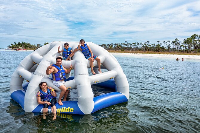 Shell Island Inflatable Adventure Park & Dolphin Sightseeing Tour - The dolphin search through Grand Lagoon