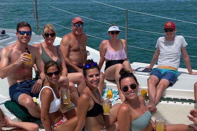 Sightseeing and Sunset Catamaran Sailing Excursion - The beach stop, swimming, and shelling