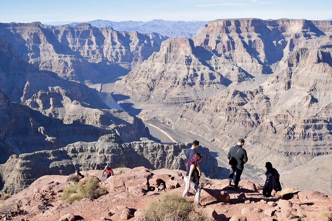 Small Group Tour: Grand Canyon West Rim, Skywalk & Hoover Dam - Lunch with the canyon below