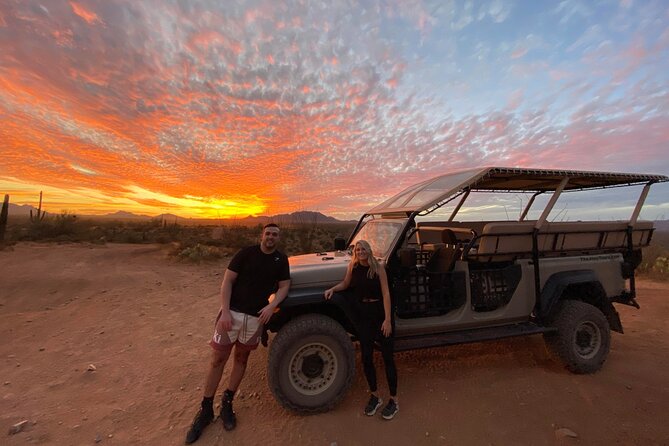Sonoran Desert Jeep Tour at Sunset - The old western town stop