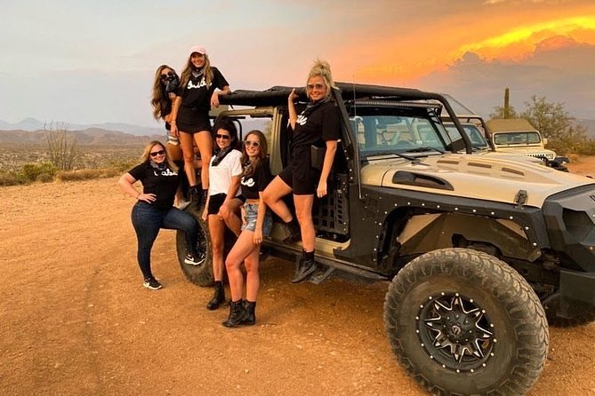 Sonoran Desert Jeep Tour at Sunset - Sunset among the saguaros