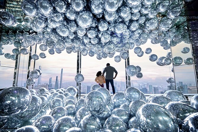 SUMMIT One Vanderbilt Experience Ticket - The floating silver balls and balloon room