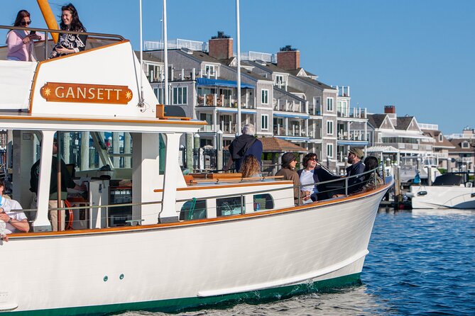 Sunset Cruise with Gansett Cruises in Newport, RI - The Rhode Island snack and Champagne toast