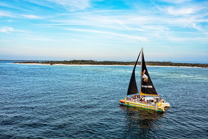 Sunset Dolphin Sail Aboard the Privateer Catamaran - Boarding at Paradise Adventures in Panama City Beach