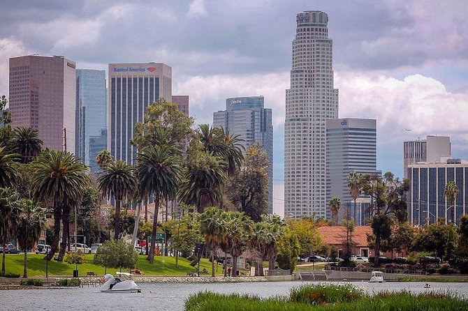 Swan Boat Rental in Echo Park - Why Echo Park Lake makes a good short outing
